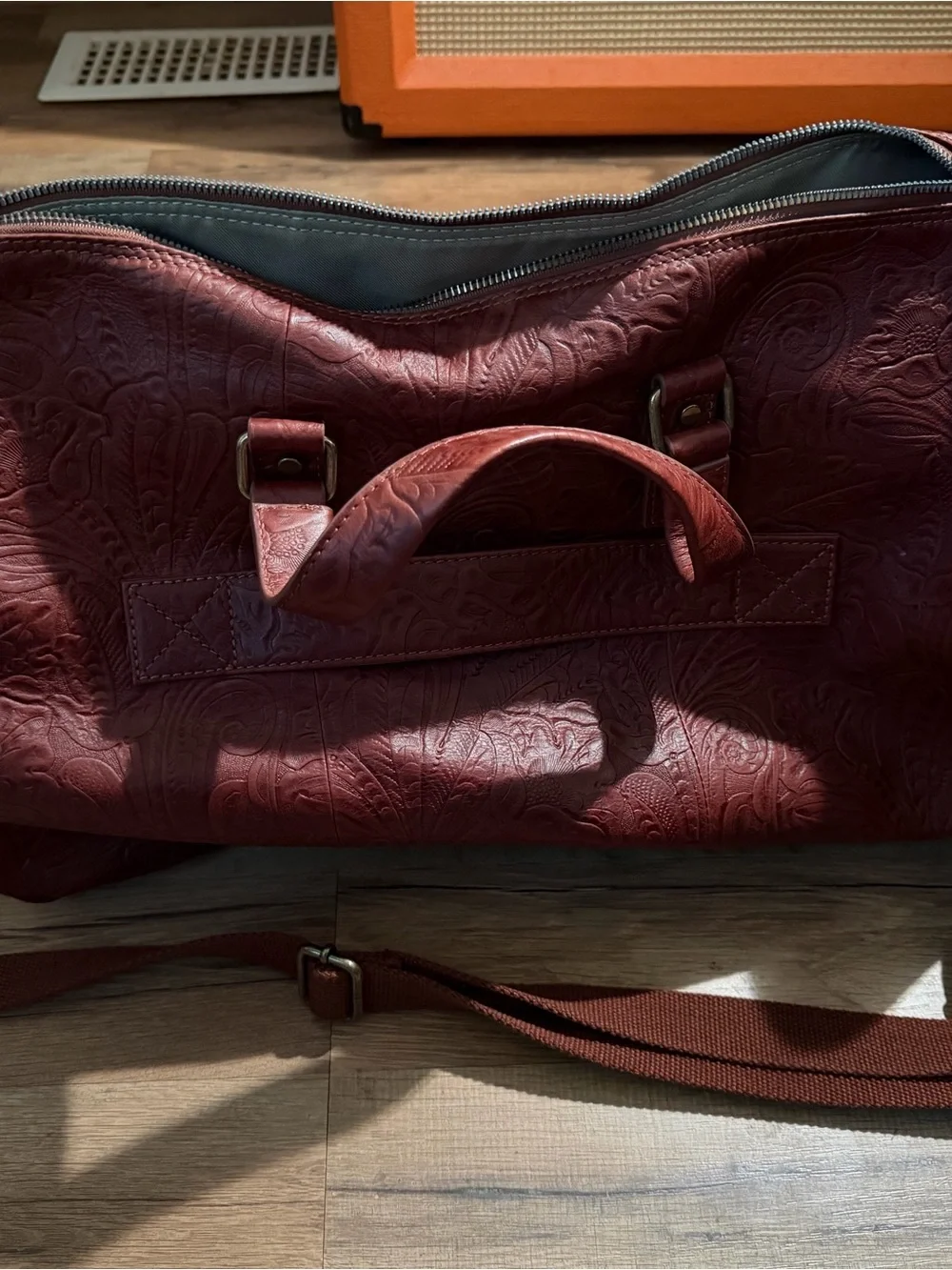 American Leather Company Travel Bag